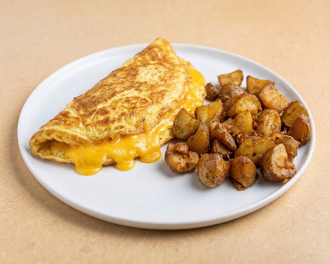 Omelette fromage
